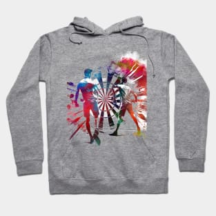 darts sport art #darts #sport Hoodie